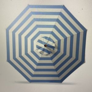 Frontgate 7-1/2’ Round Outdoor Market Umbrella. 100% Sunbrella Fabric. NEW!